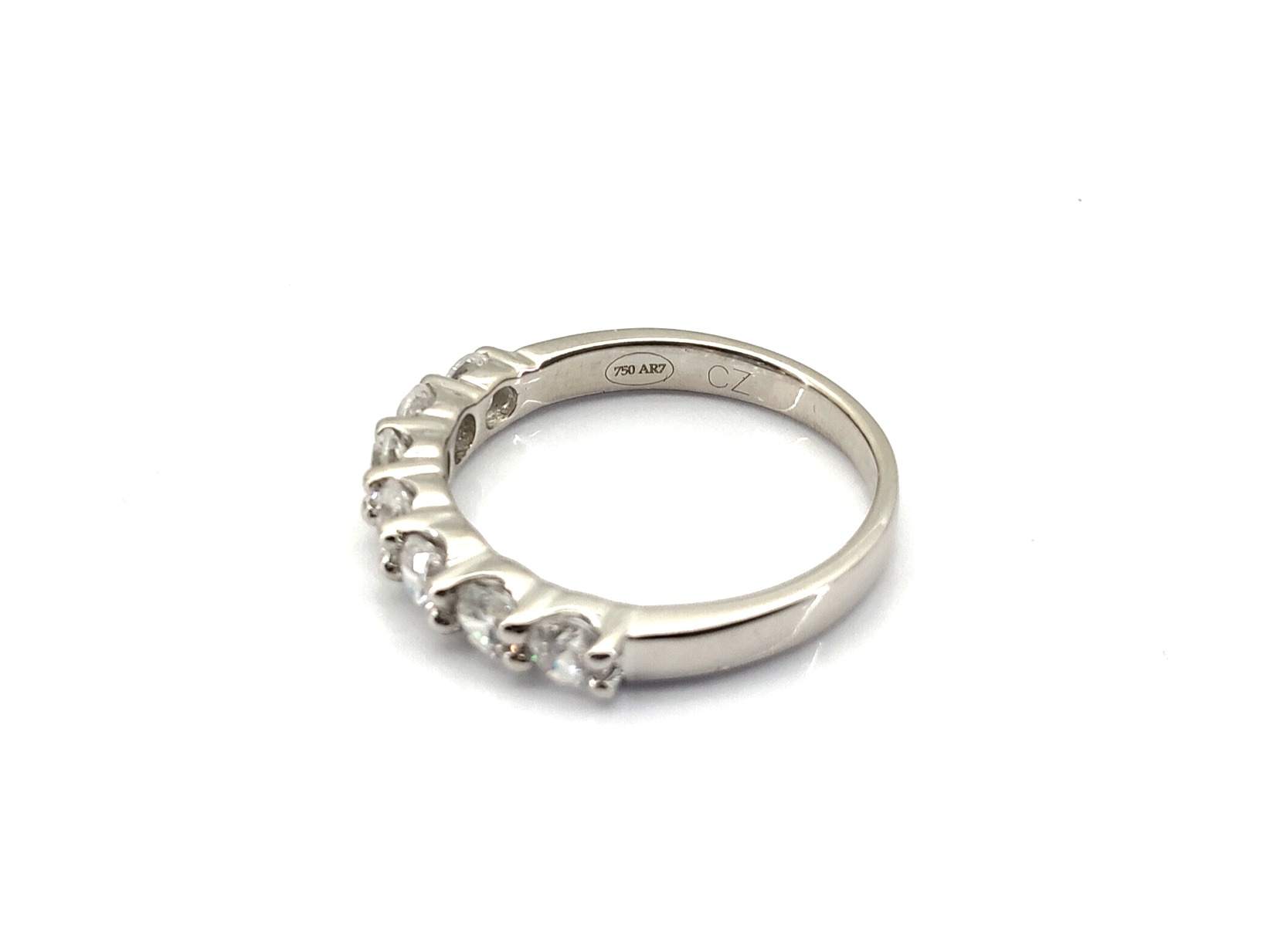 Anillo Oro 18k Con Circonita - Imagen 3
