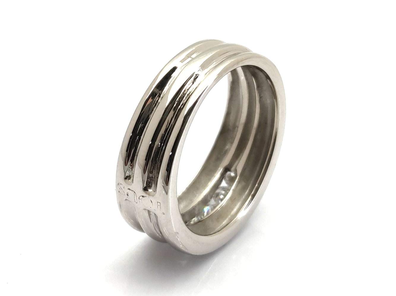 Anillo Oro 18k Con Diamante - Imagen 3