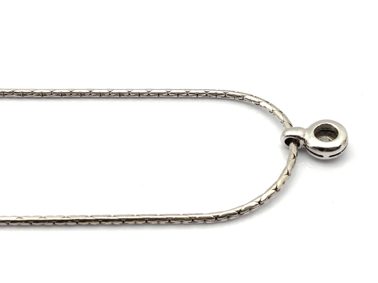 Cadena Oro 18k Con Diamante 26cm - Imagen 4