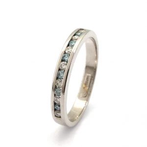 Anillo Oro 18k Con Diamante