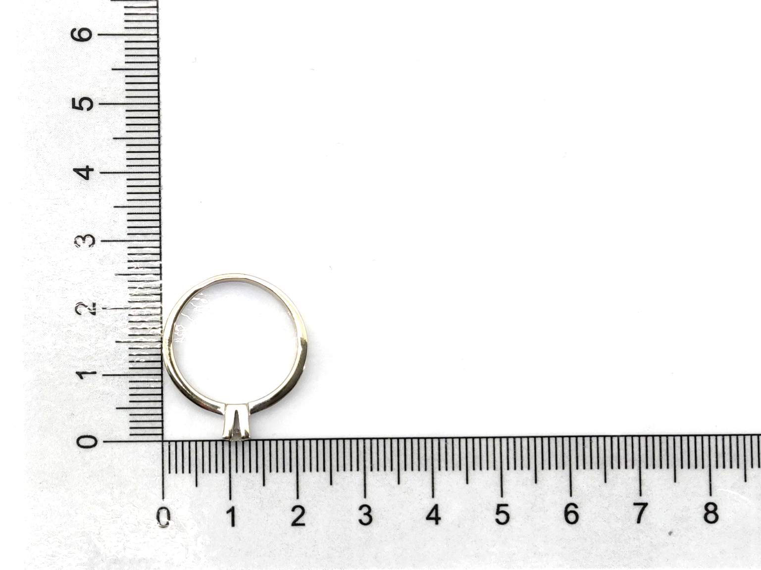 Anillo Oro 18k Con Diamante - Imagen 5
