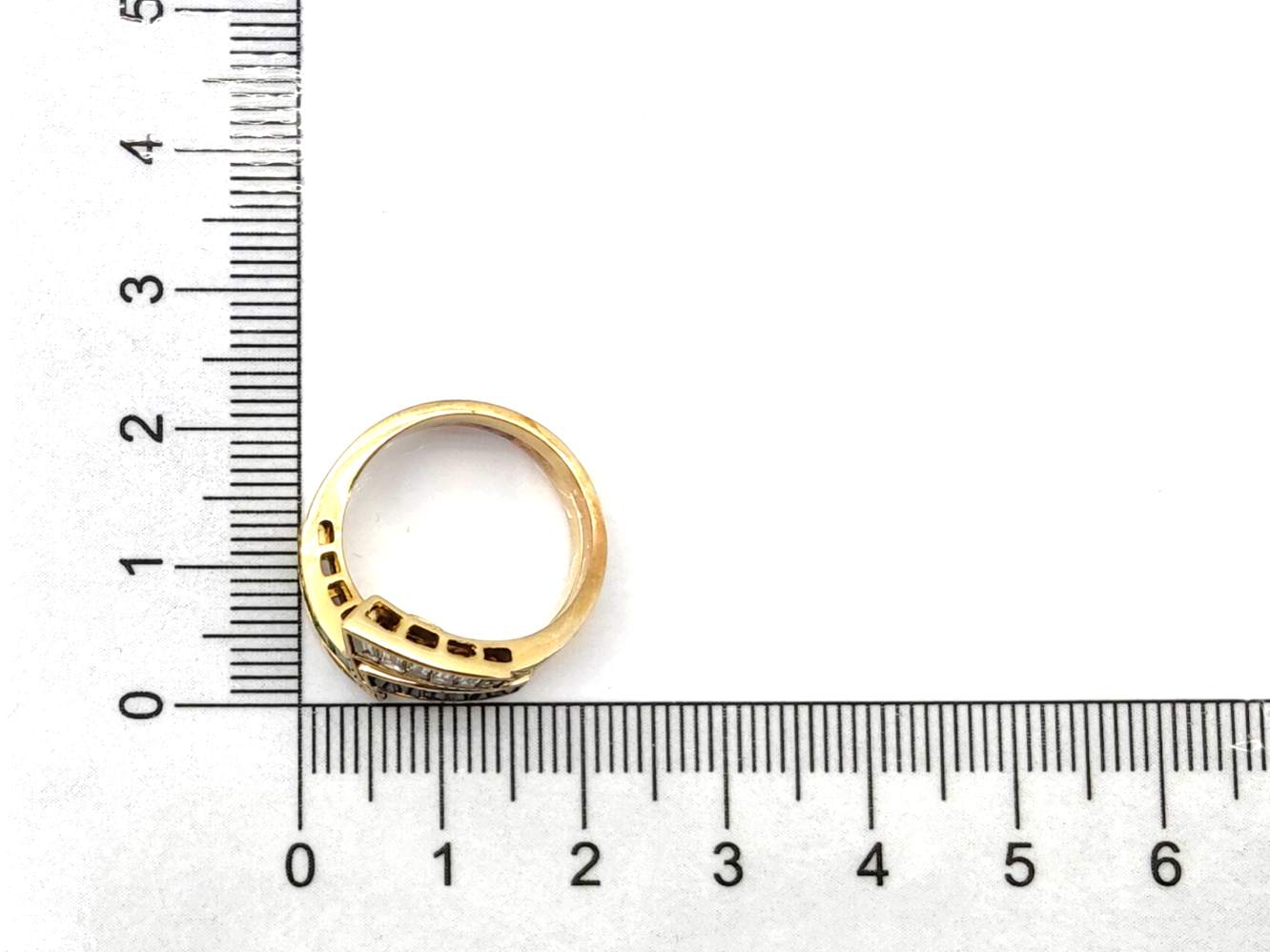 Anillo Oro 18k Con Aguamarina,Circonita,Esmeralda - Imagen 5