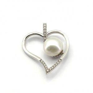 Colgante Oro 18k Con Diamante