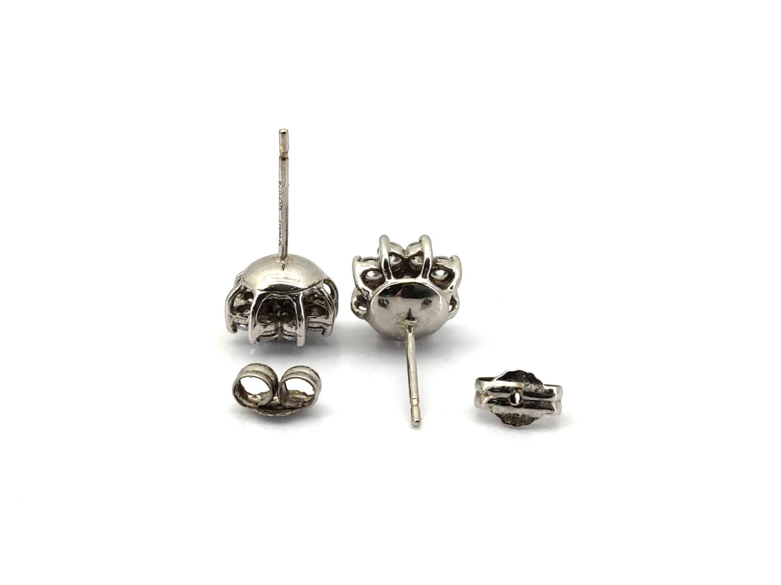 Pendientes Oro 18k Con Circonita - Imagen 3