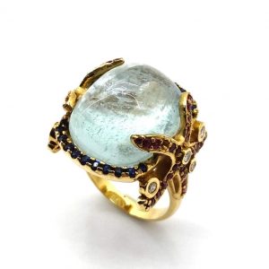 Sortija Oro 18k Con Diamante