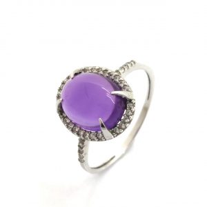 Sortija Oro 18k Con Diamante