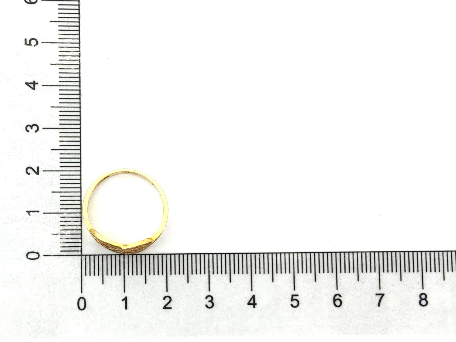 Anillo Oro 18k Con Circonita - Imagen 5