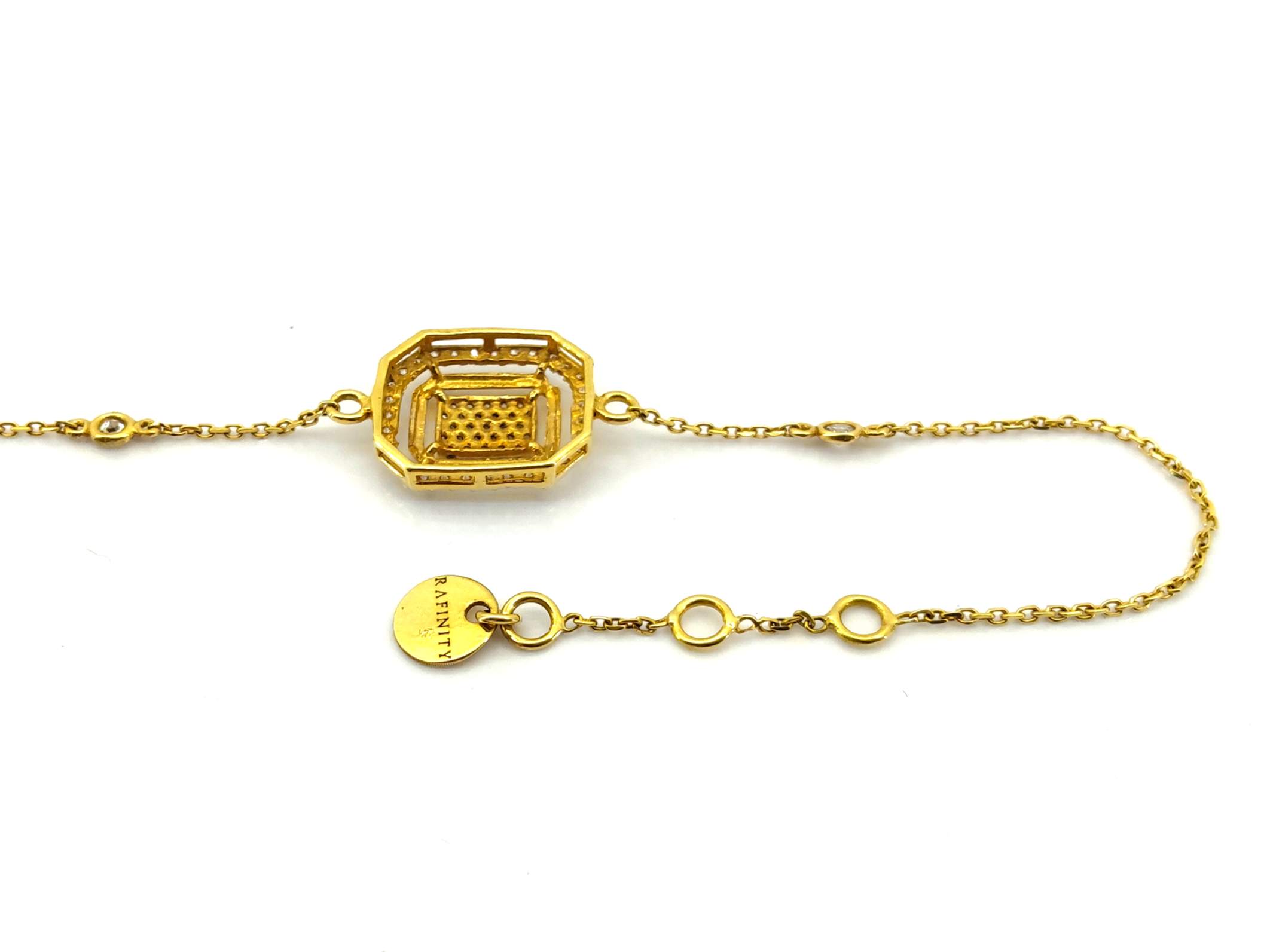 Pulsera Oro 18k Con Circonita - Imagen 4
