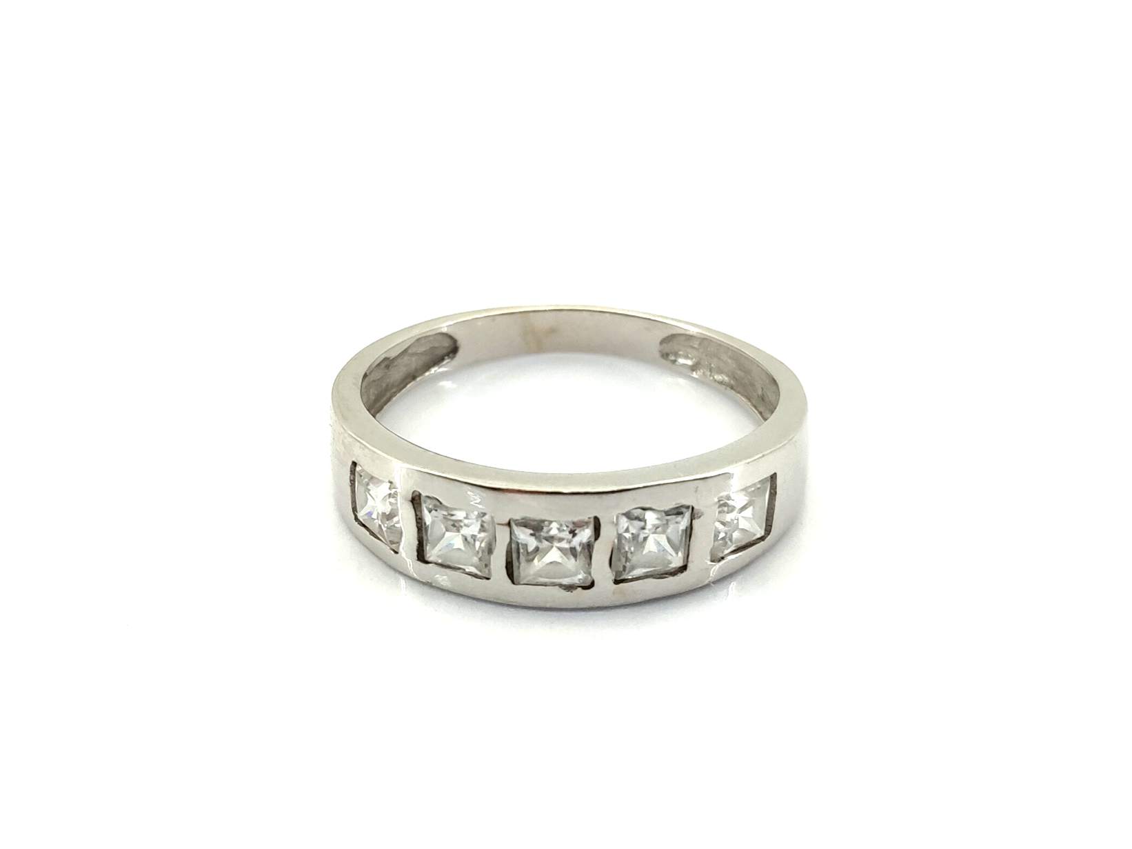 Anillo Oro 18k Con Circonita - Imagen 2