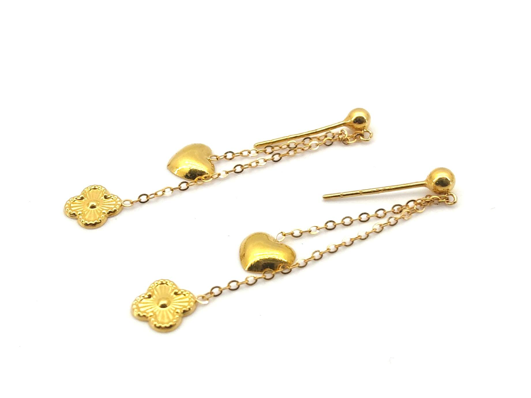 Pendientes Oro 18k - Imagen 2
