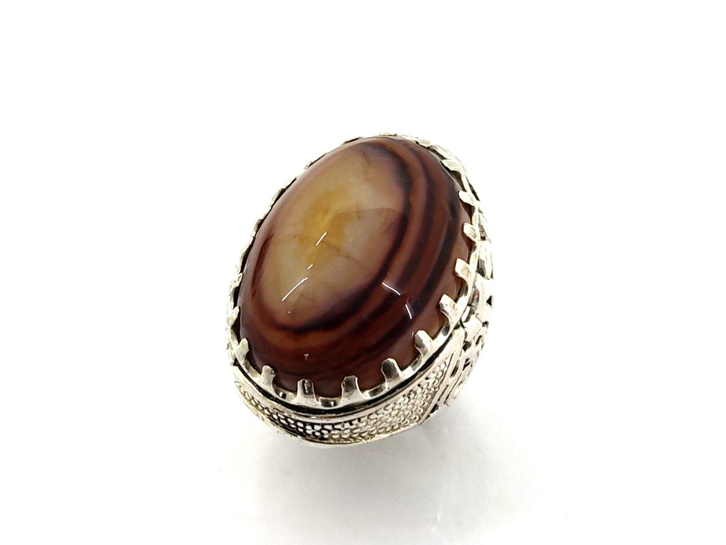 Anillo Plata 925mm Con Nacar
