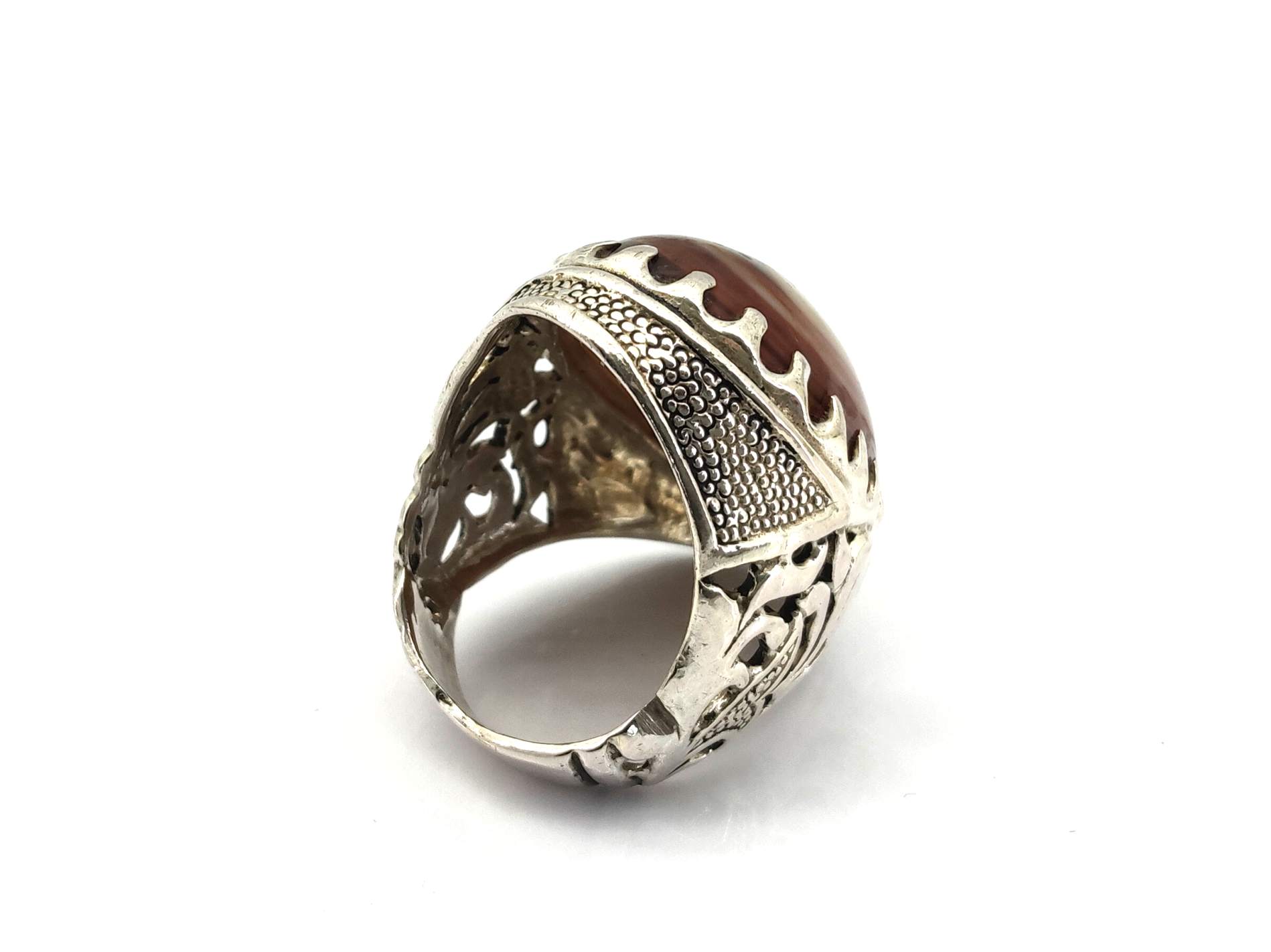 Anillo Plata 925mm Con Nacar - Imagen 3