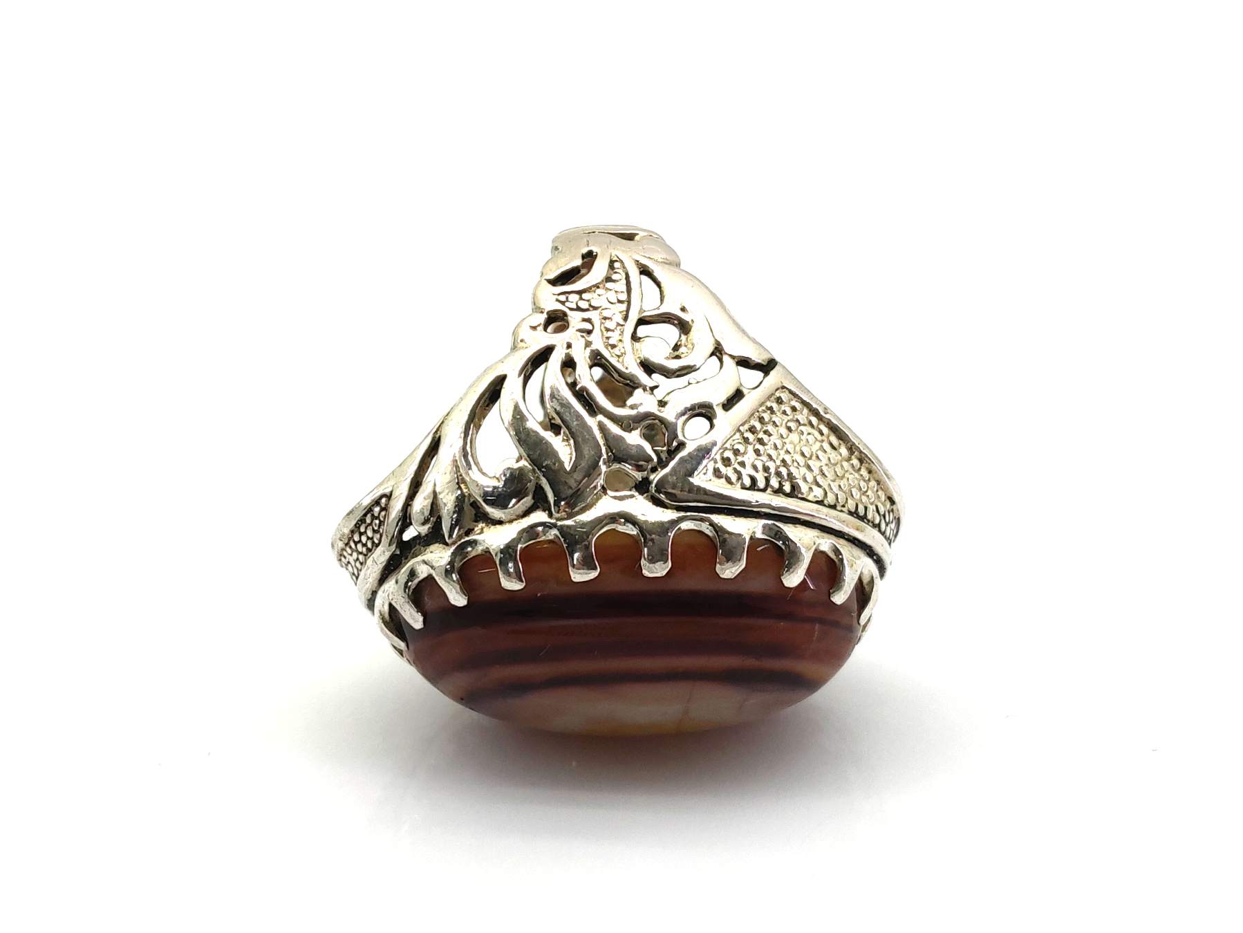 Anillo Plata 925mm Con Nacar - Imagen 4