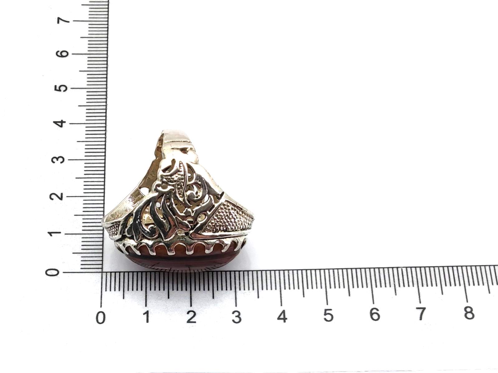 Anillo Plata 925mm Con Nacar - Imagen 5