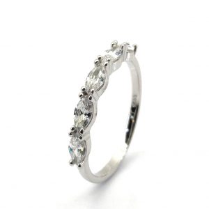 Alianza Plata 925mm Con Circonita