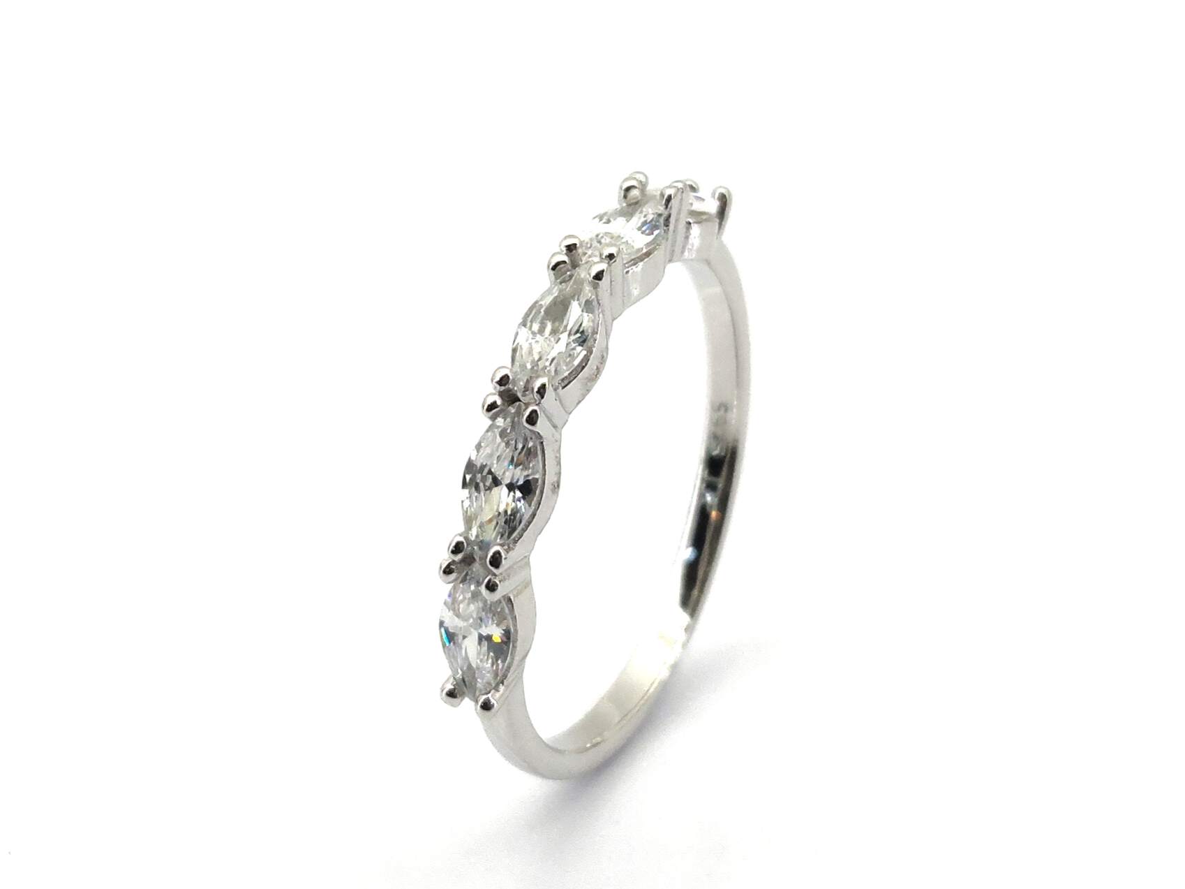Alianza Plata 925mm Con Circonita