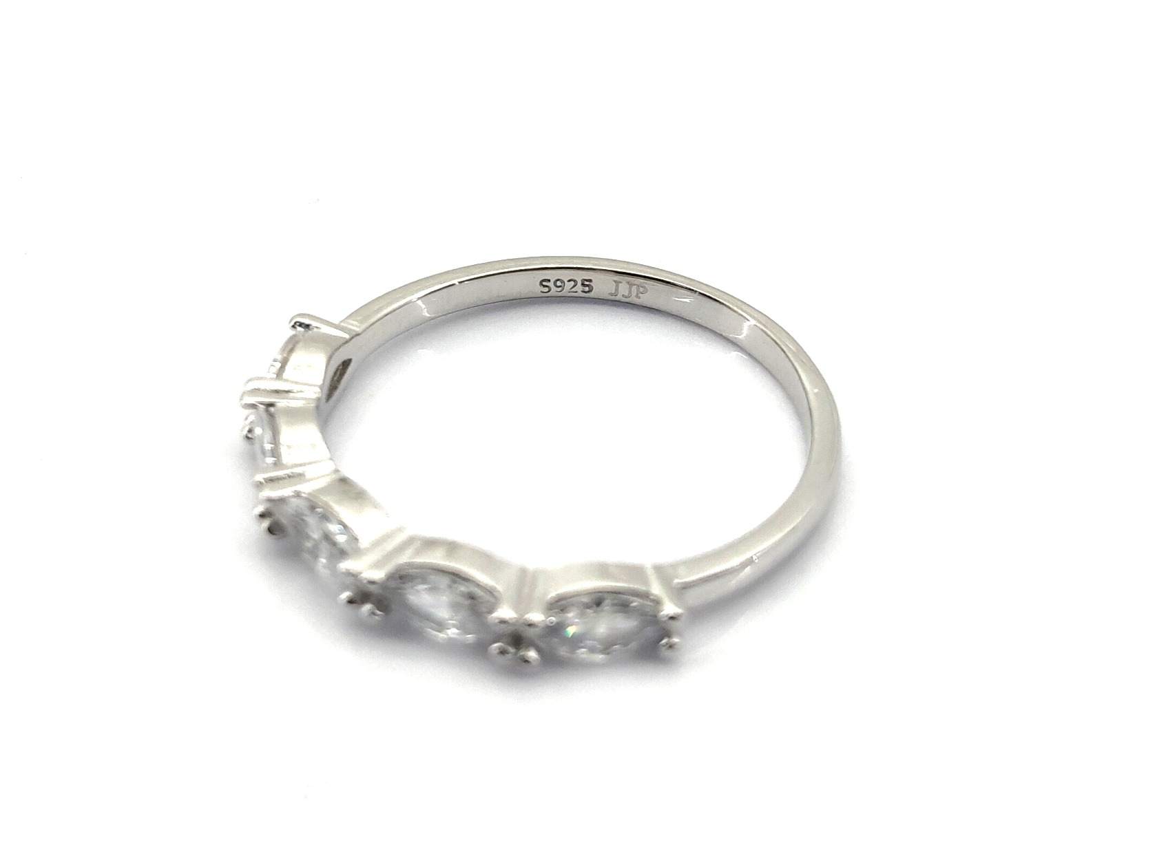 Alianza Plata 925mm Con Circonita - Imagen 3