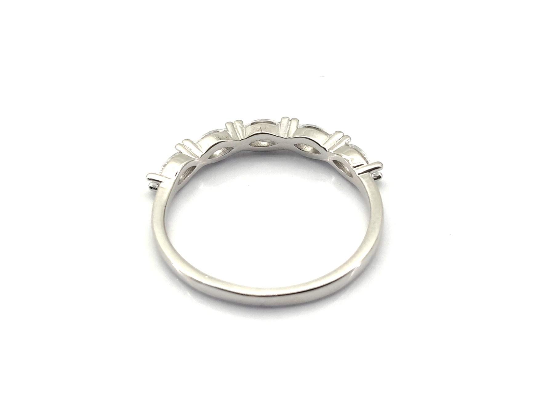 Alianza Plata 925mm Con Circonita - Imagen 4