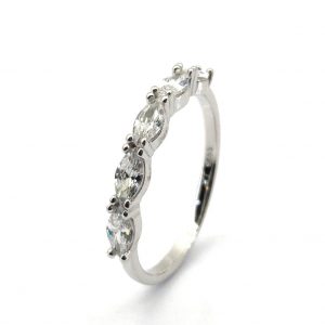 Alianza Plata 925mm Con Circonita
