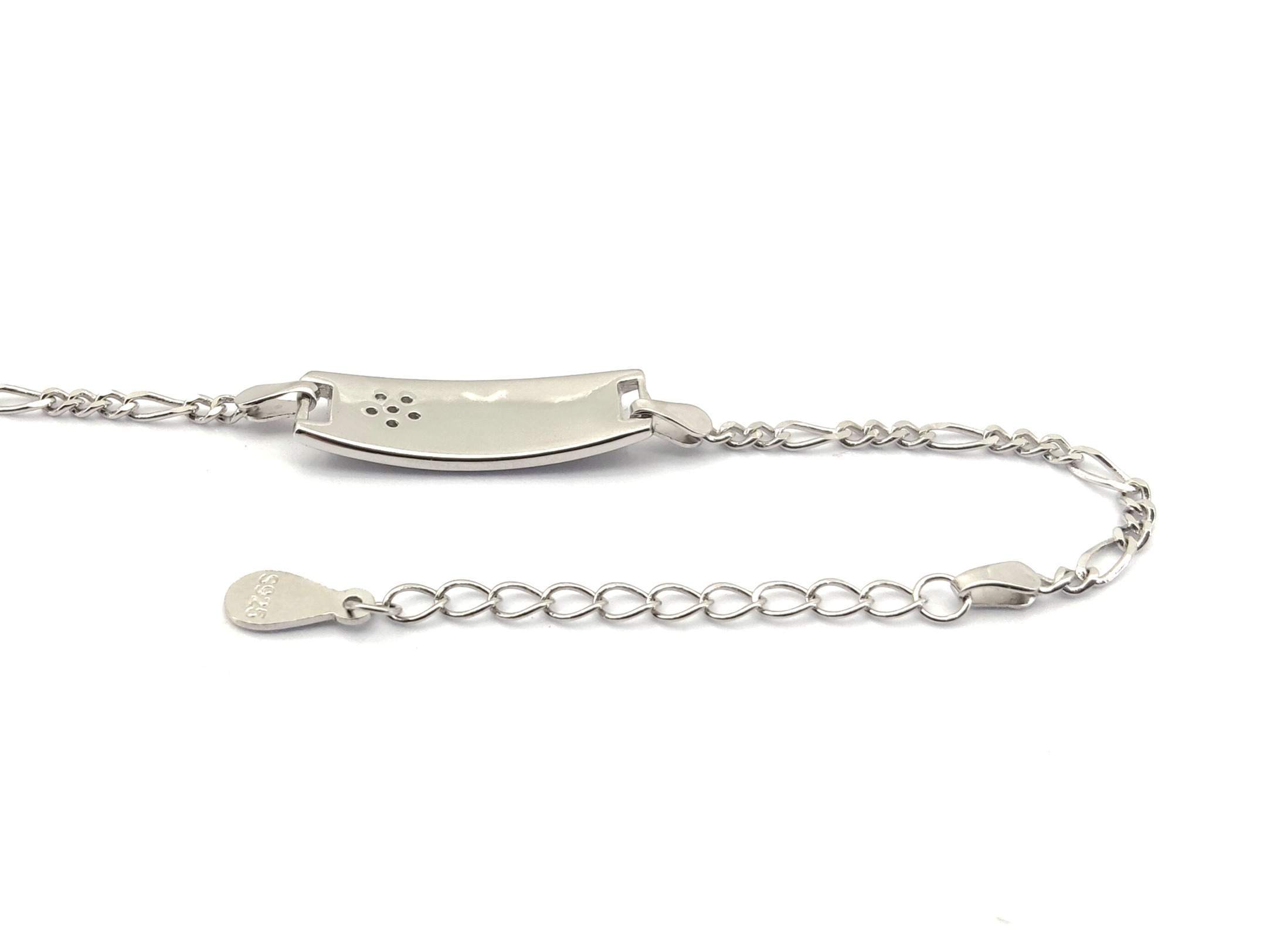 Pulsera Plata 925mm Con Circonita - Imagen 4