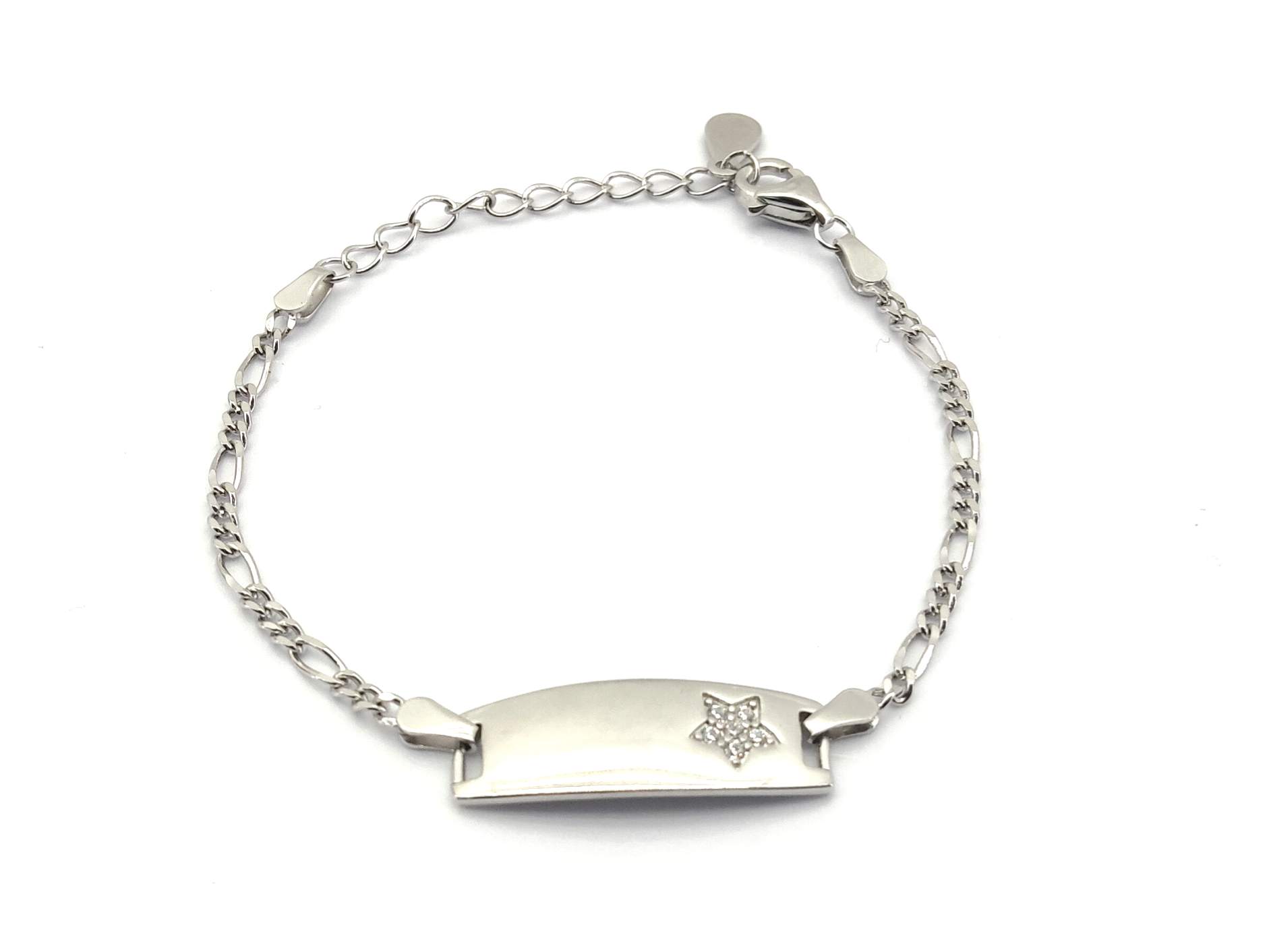 Pulsera Plata 925mm Con Circonita