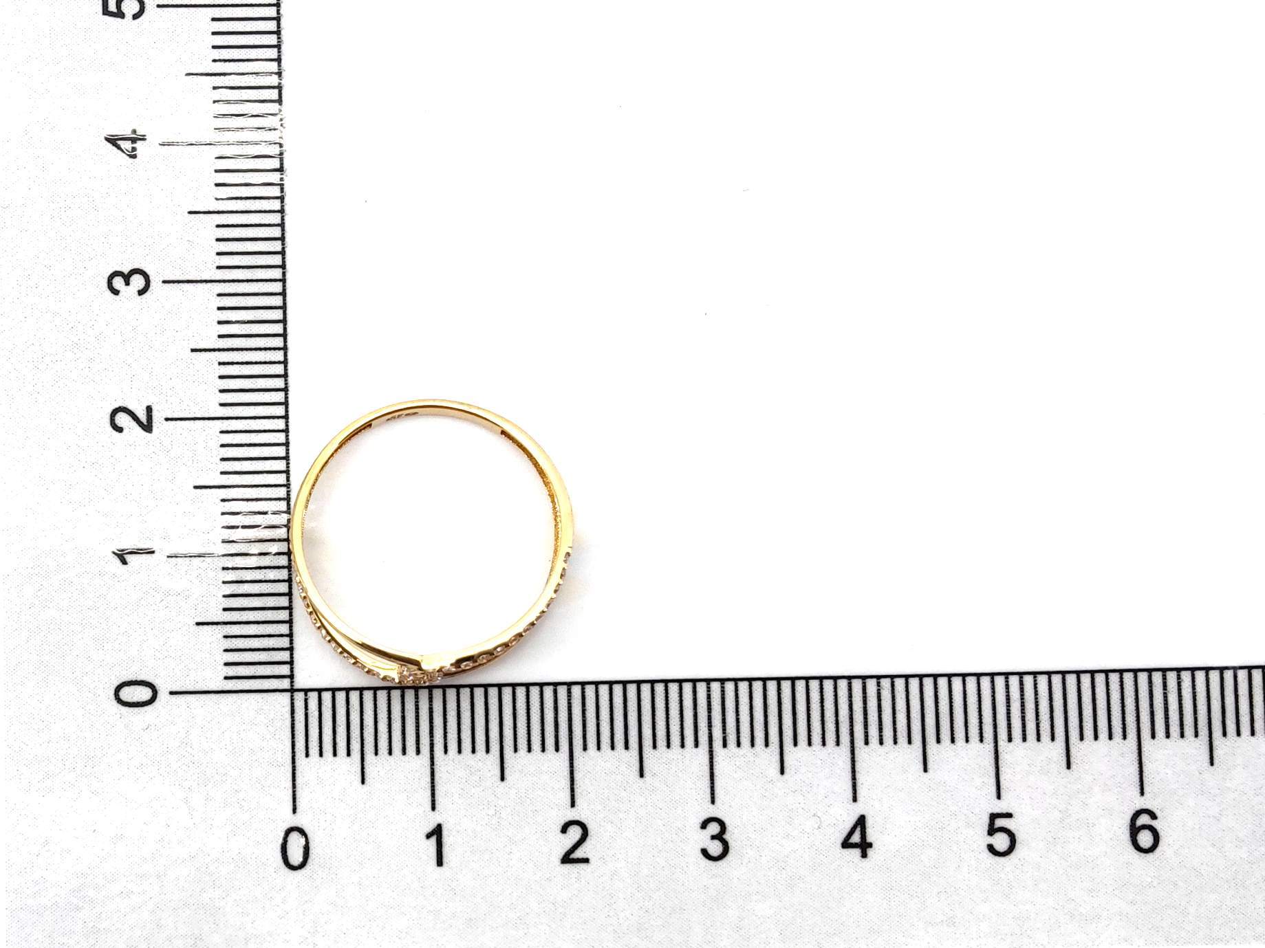 Anillo Oro 18k Con Circonita - Imagen 5