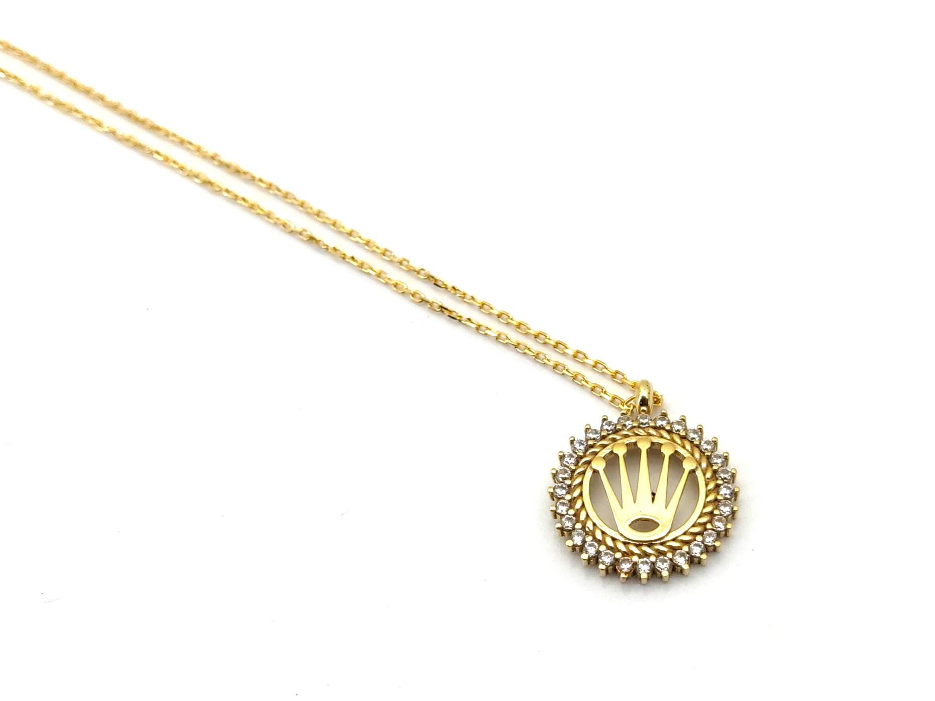 Gargantilla Oro 18k Con Circonita 20cm - Imagen 3
