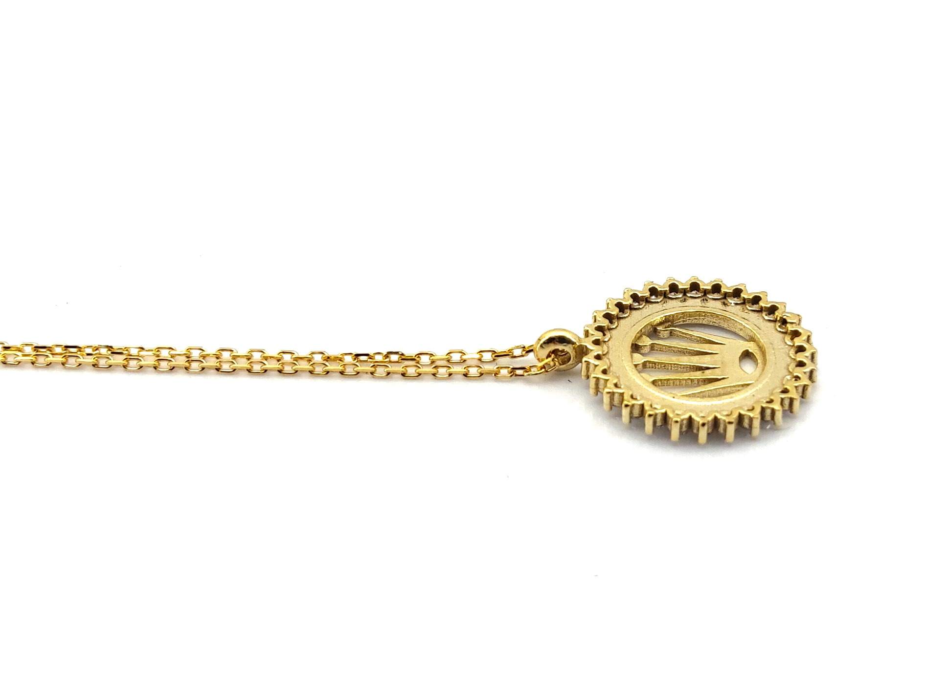 Gargantilla Oro 18k Con Circonita 20cm - Imagen 4