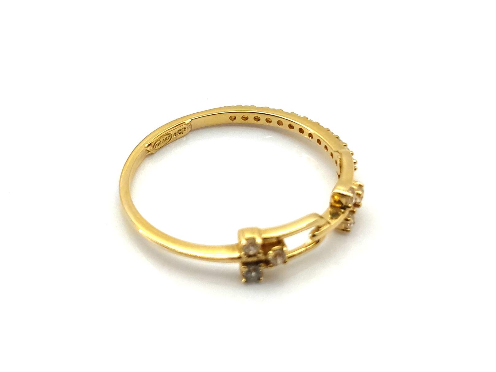 Sortija Oro 18k Con Circonita - Imagen 3