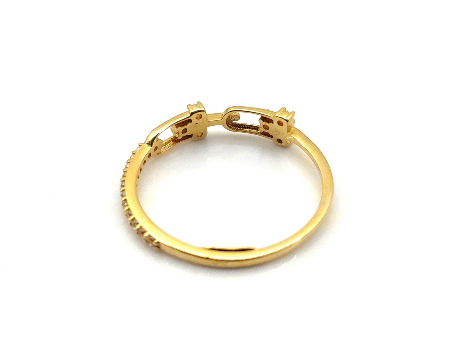 Sortija Oro 18k Con Circonita - Imagen 4