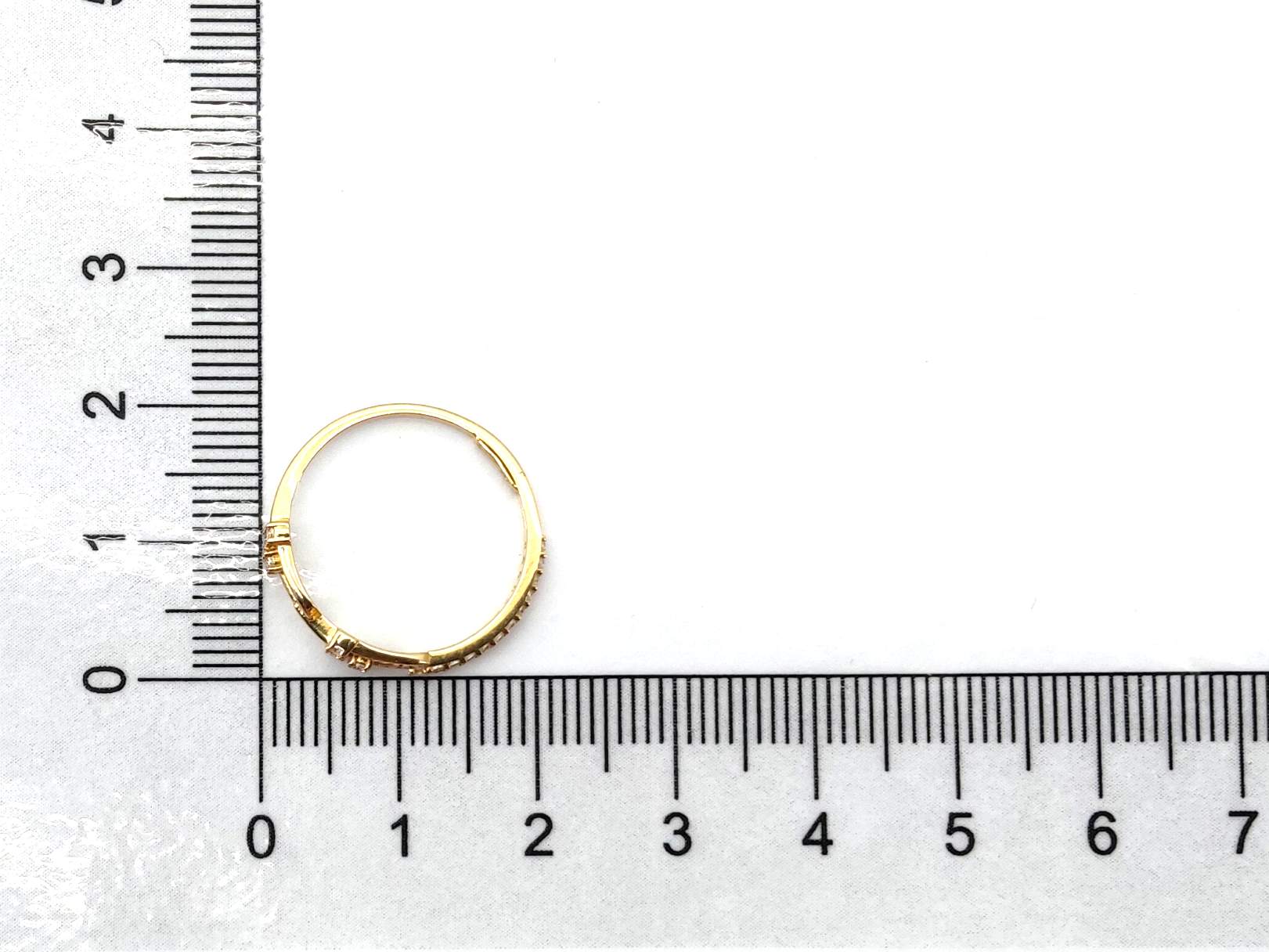 Sortija Oro 18k Con Circonita - Imagen 5