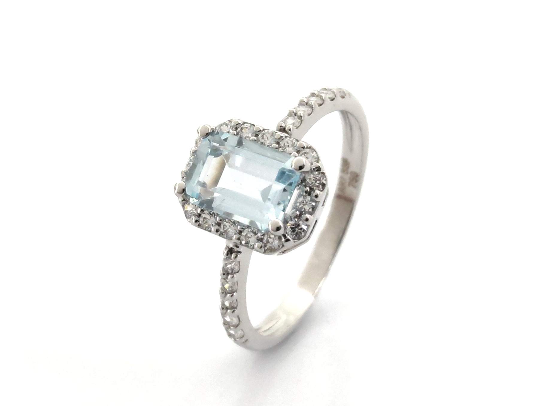 Sortija Oro 18k Con Circonita
