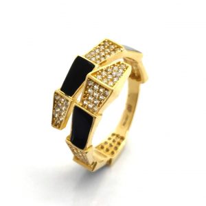 Sortija Oro 18k Con Circonita