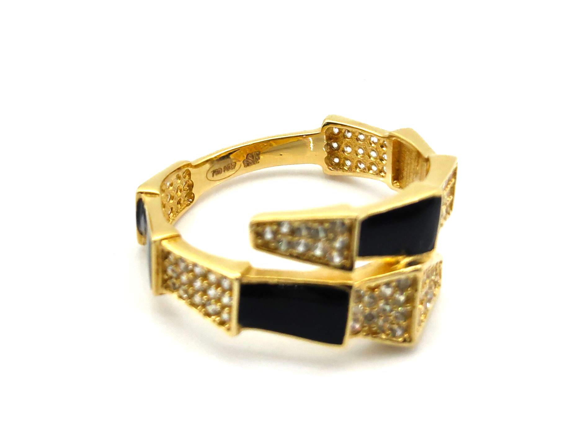 Sortija Oro 18k Con Circonita - Imagen 3