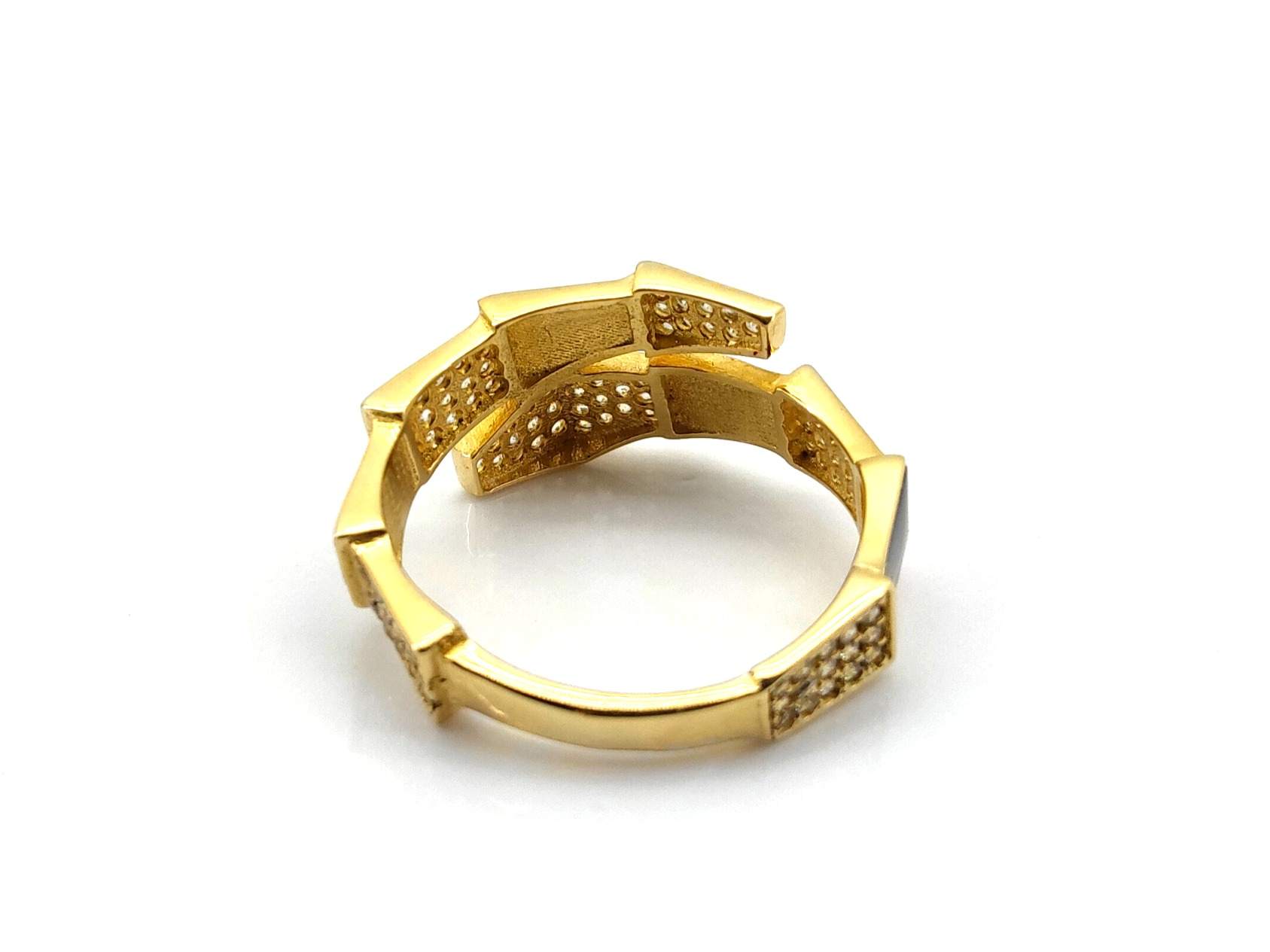 Sortija Oro 18k Con Circonita - Imagen 4