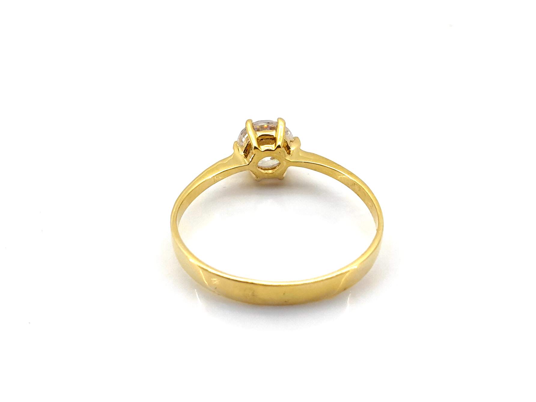 Sortija Oro 18k Con Circonita - Imagen 4