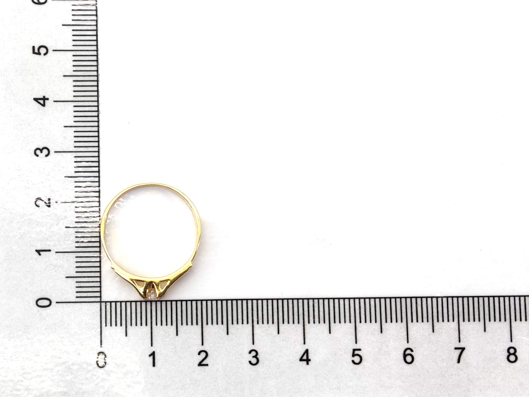 Sortija Oro 18k Con Circonita - Imagen 5