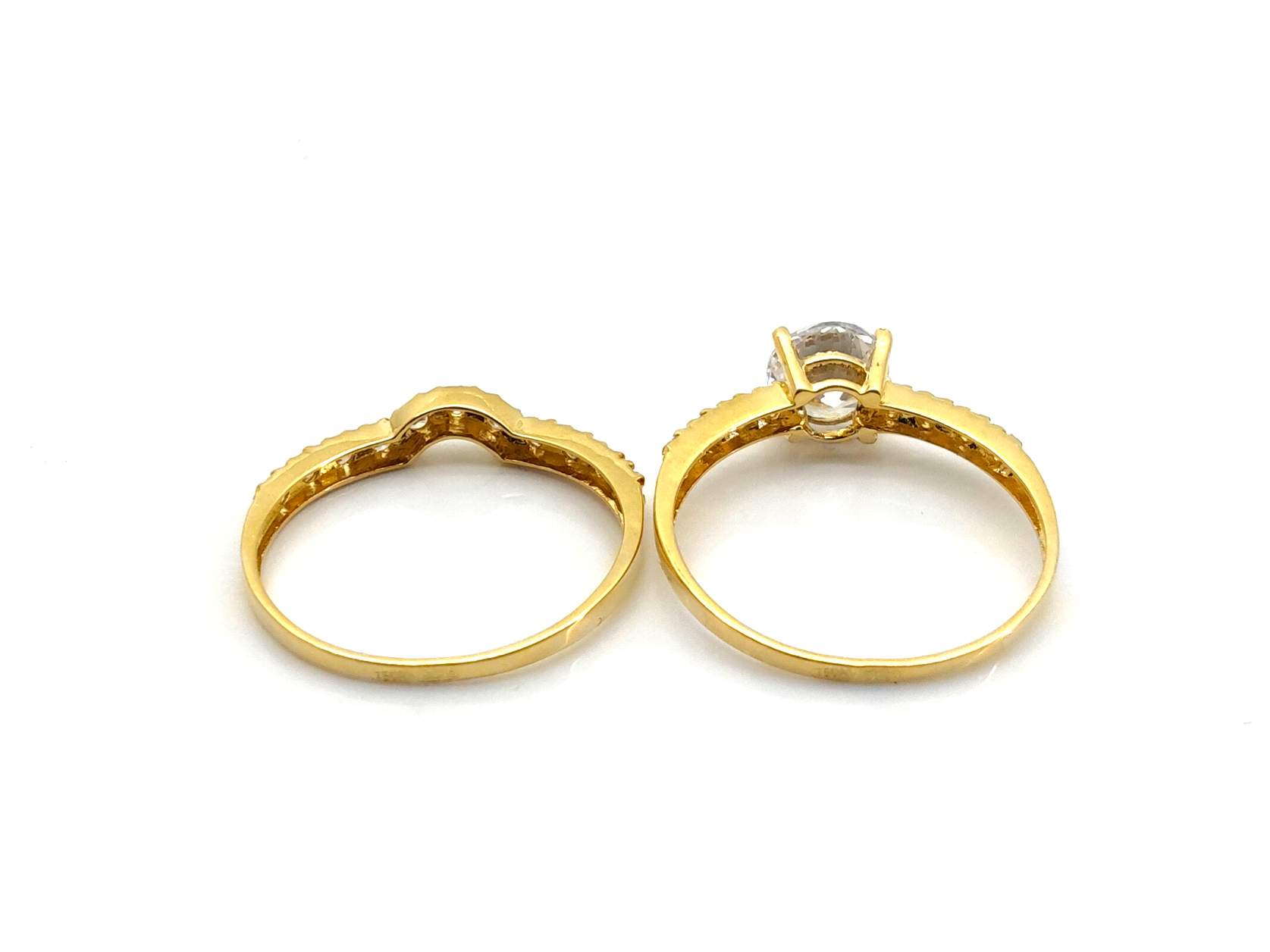 Sortija Oro 18k Con Circonita - Imagen 4