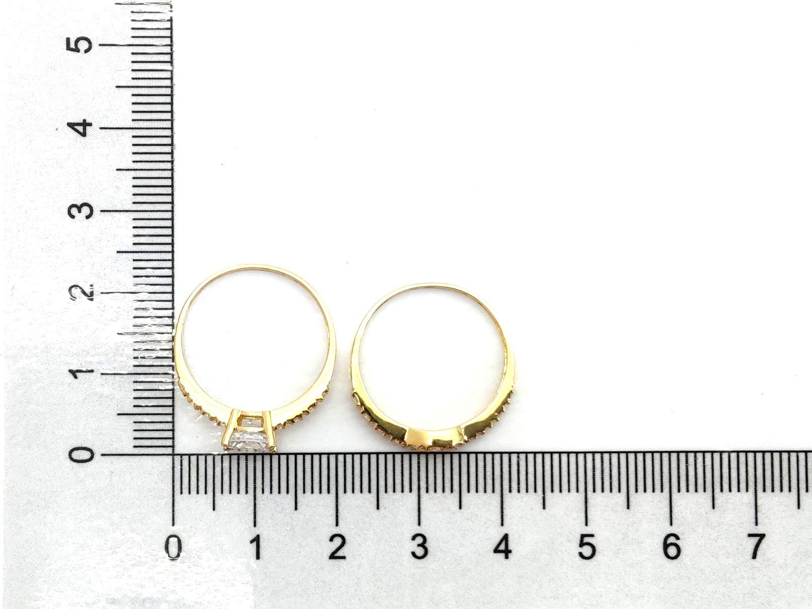 Sortija Oro 18k Con Circonita - Imagen 5