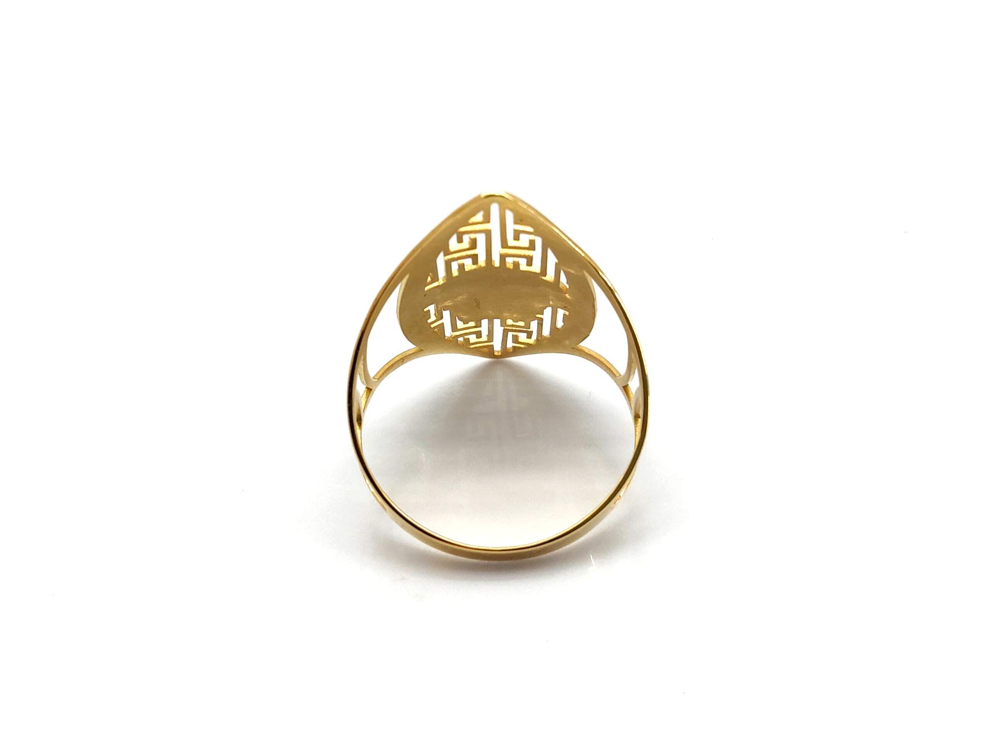 Anillo Oro 18k Con Circonita - Imagen 4