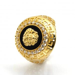 Sello Oro 18k Con Circonita