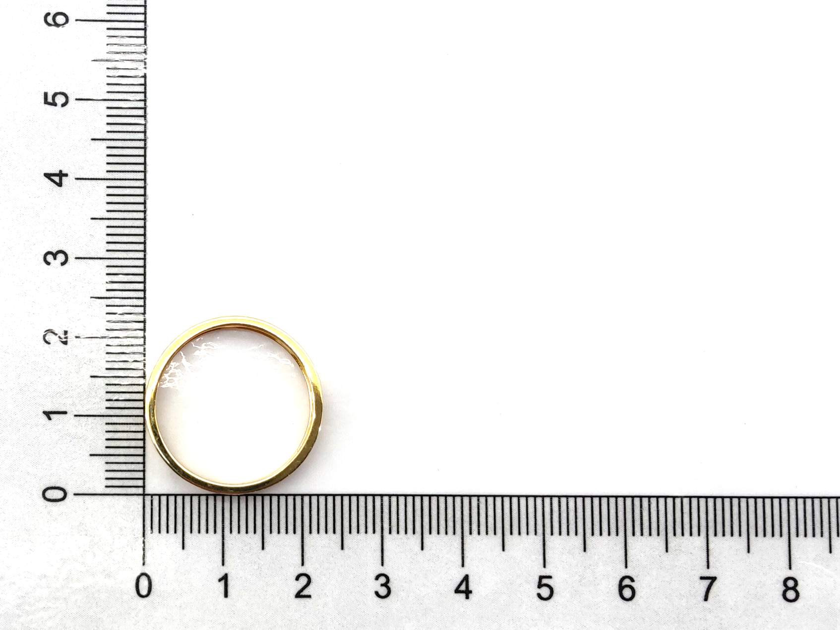 Alianza Oro 18k Con Circonita - Imagen 4