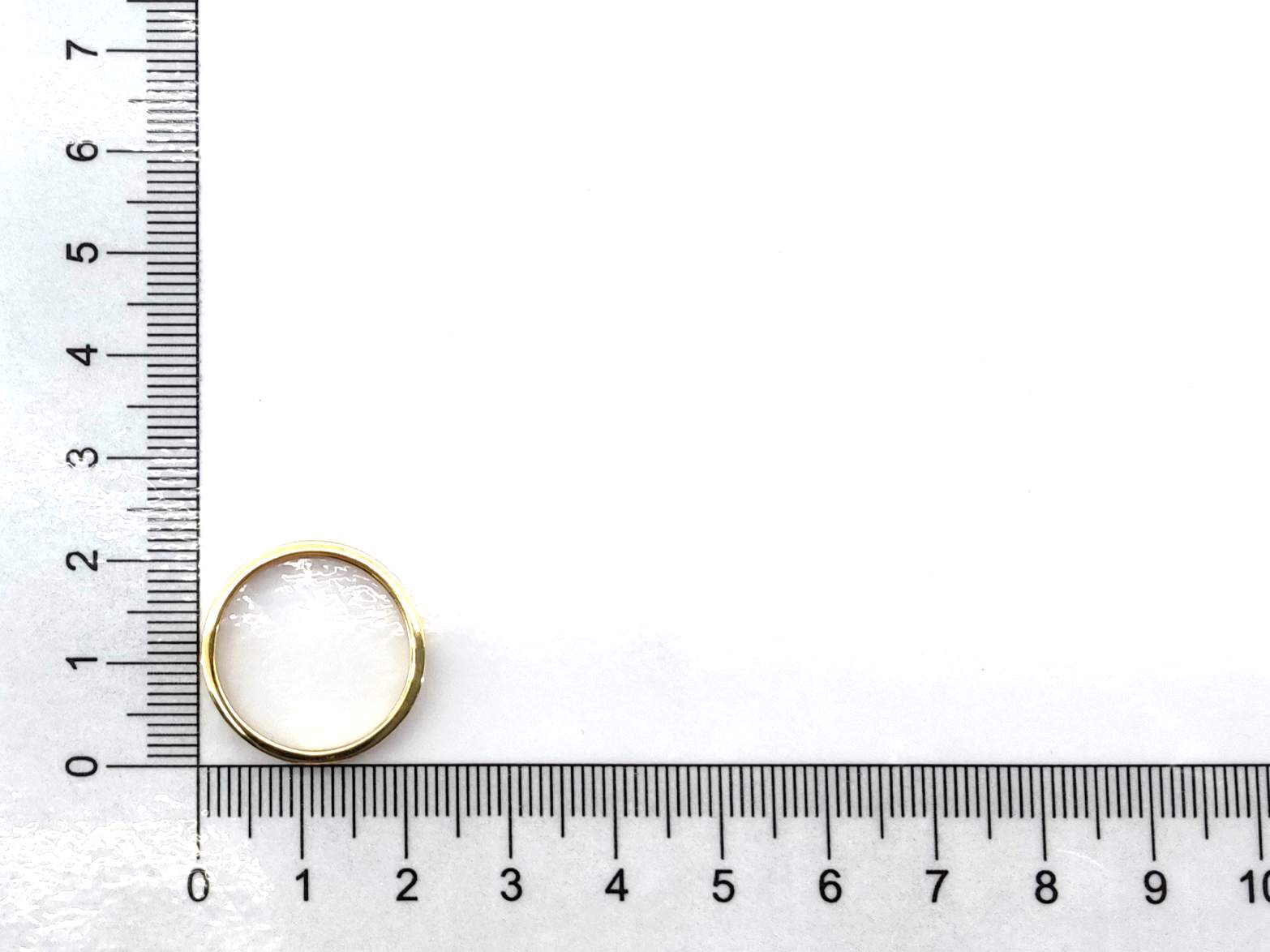 Alianza Oro 18k Con Circonita - Imagen 4