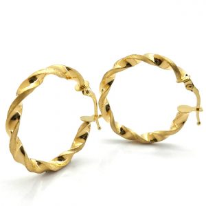 Argollas Oro 18k