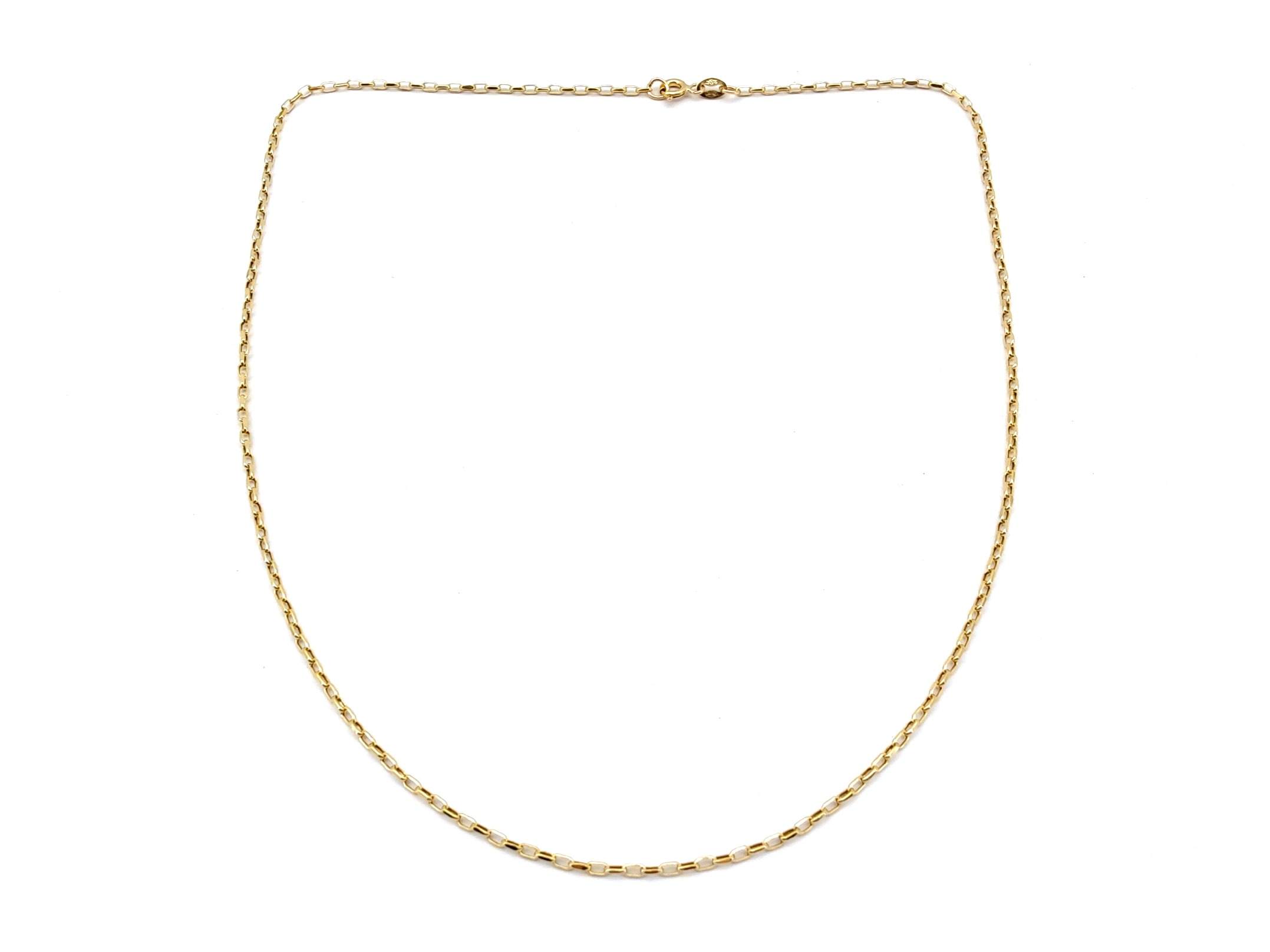 Cadena Oro 18k 22cm - Imagen 2