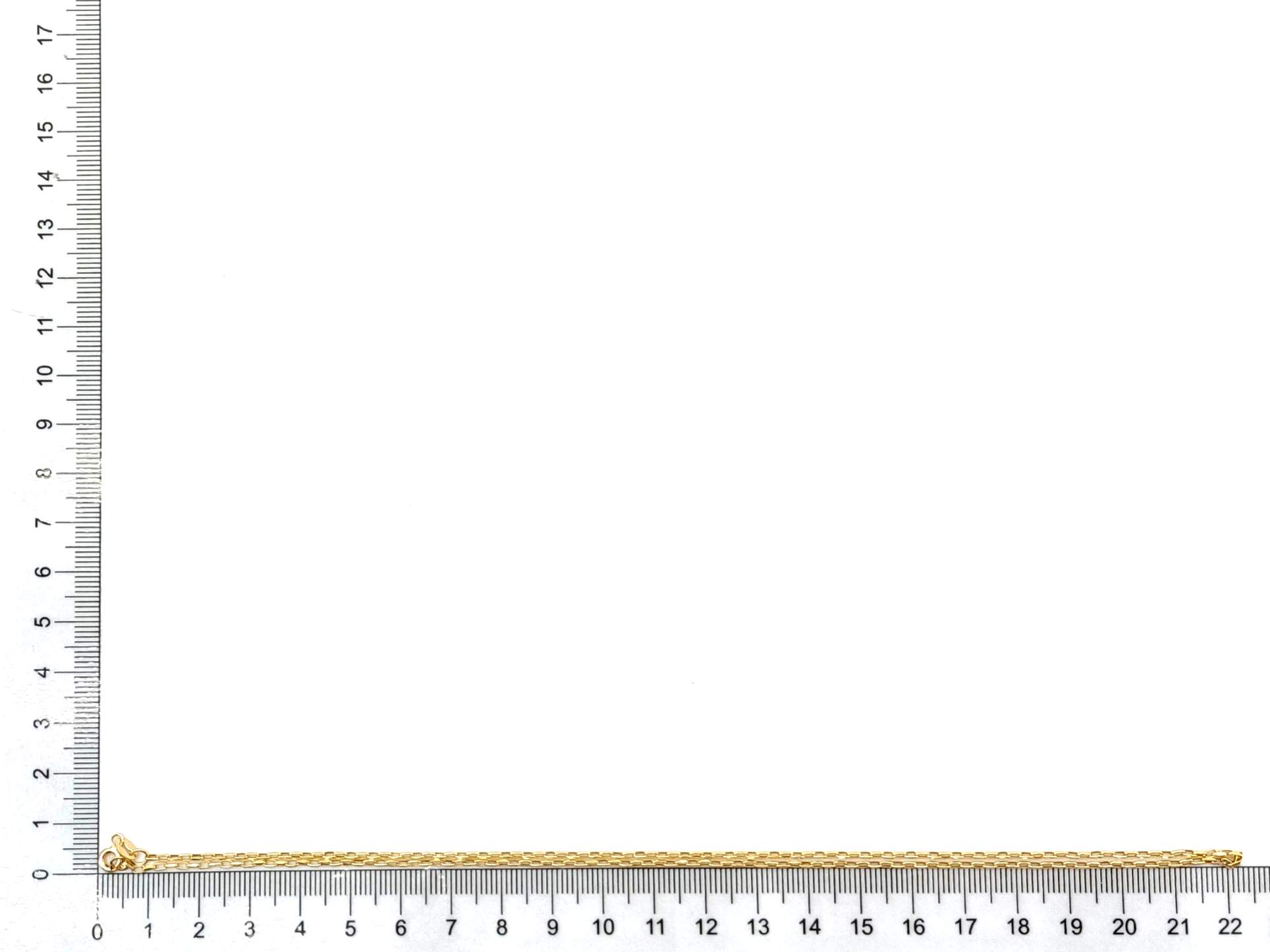 Cadena Oro 18k 22cm - Imagen 5