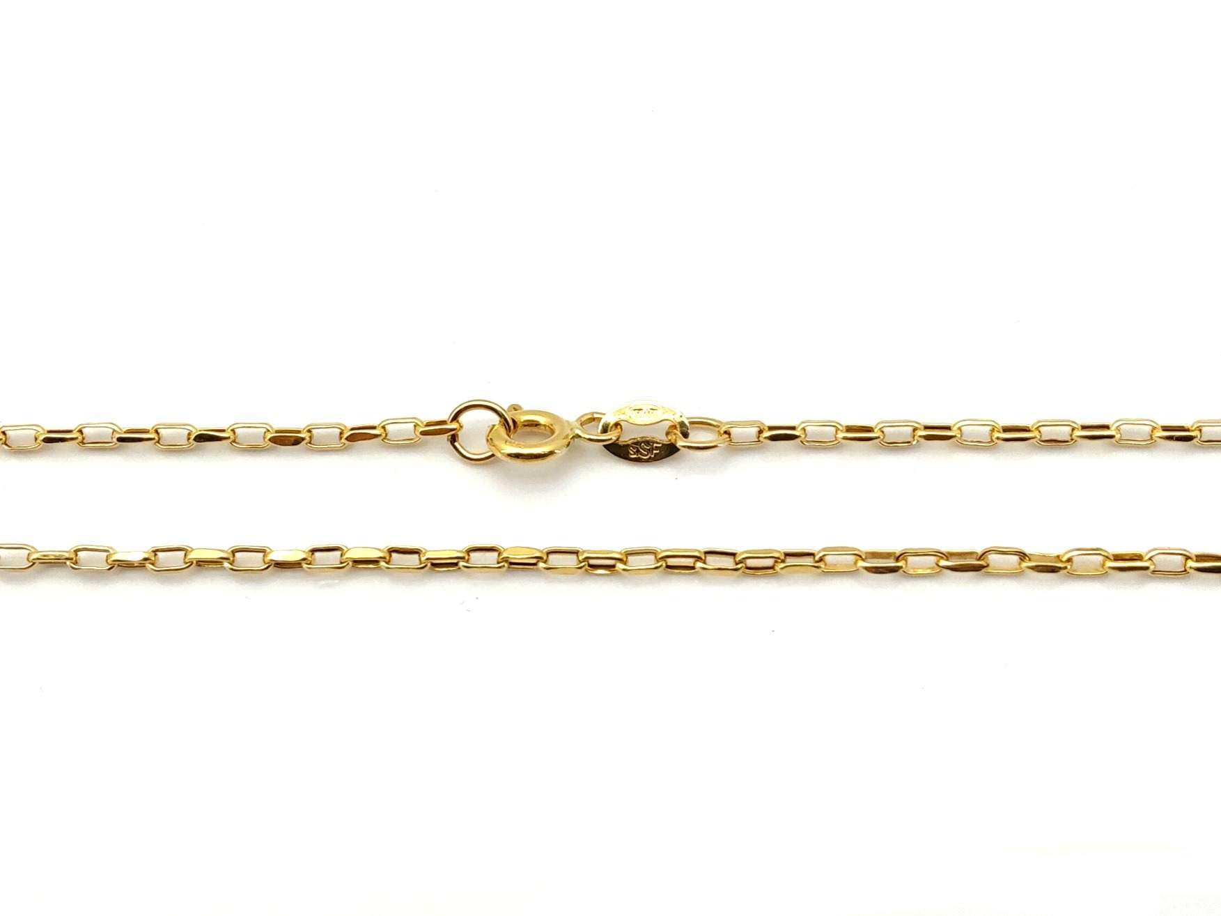 Cadena Oro 18k 22cm - Imagen 3