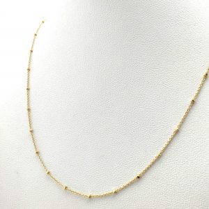 Cadena Oro 18k 22cm