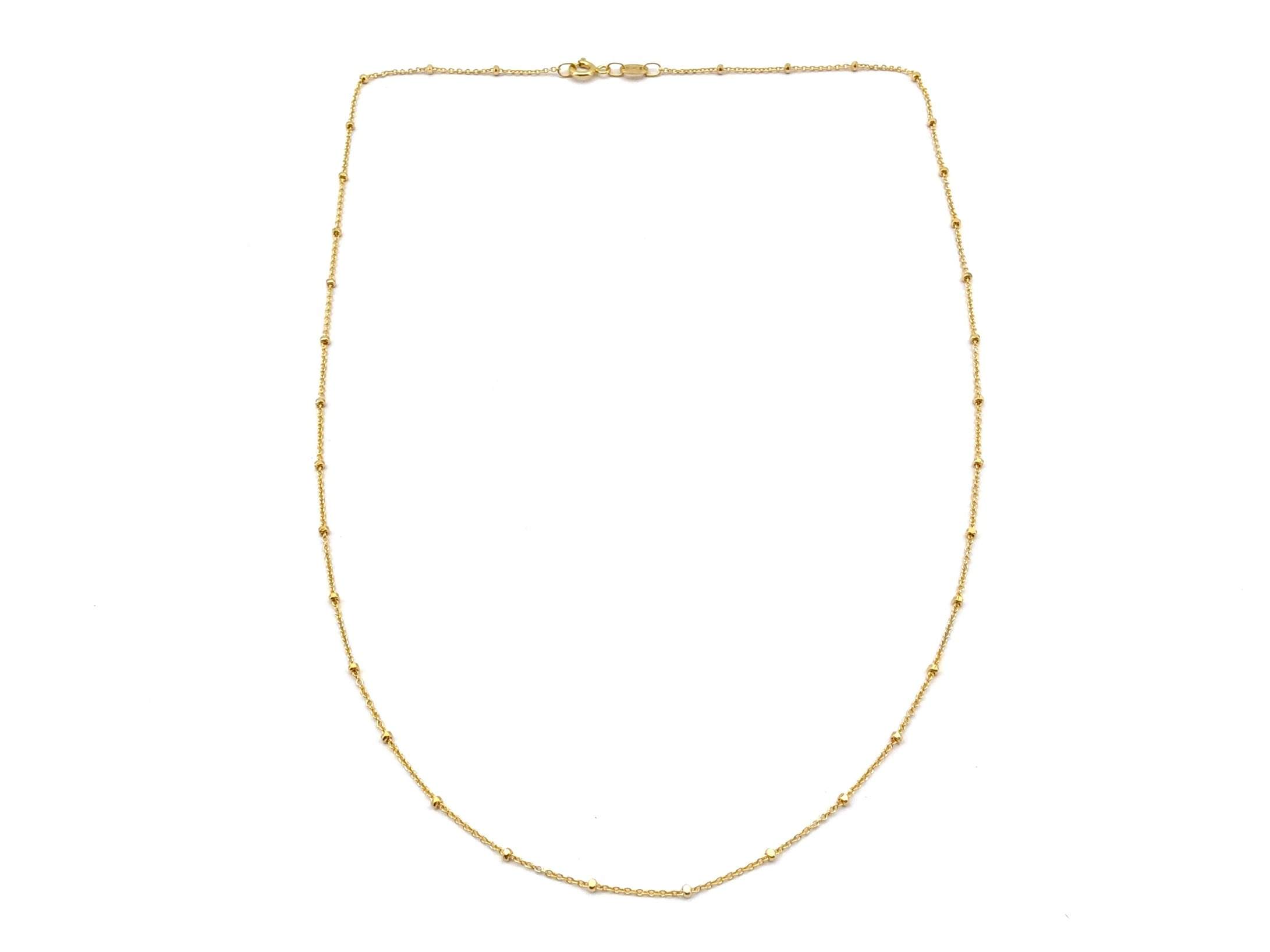 Cadena Oro 18k 22cm - Imagen 2