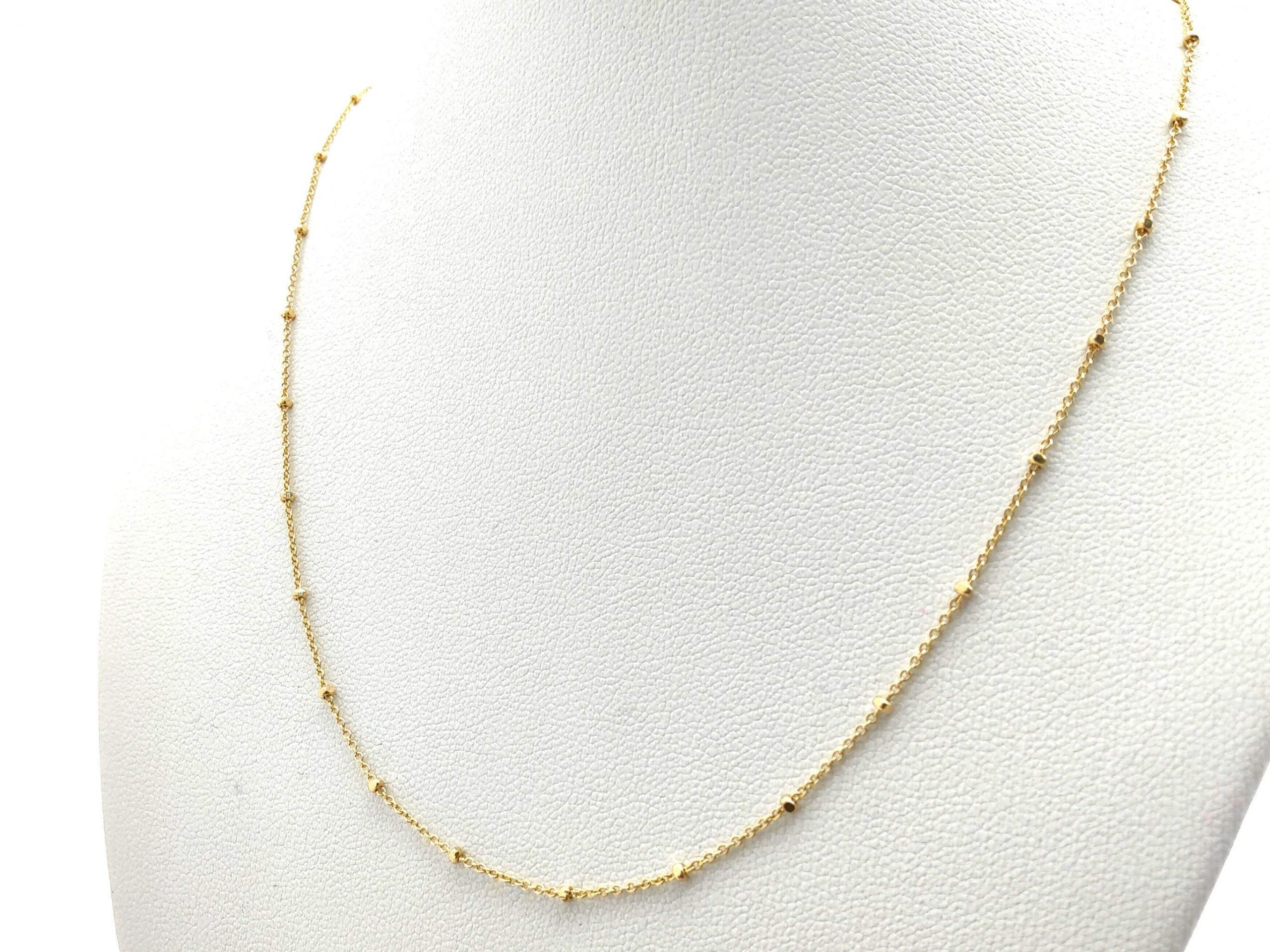 Cadena Oro 18k 22cm